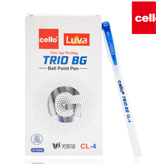Cello CL-4 Red Ballpoint Pen (Box of 50) - 1